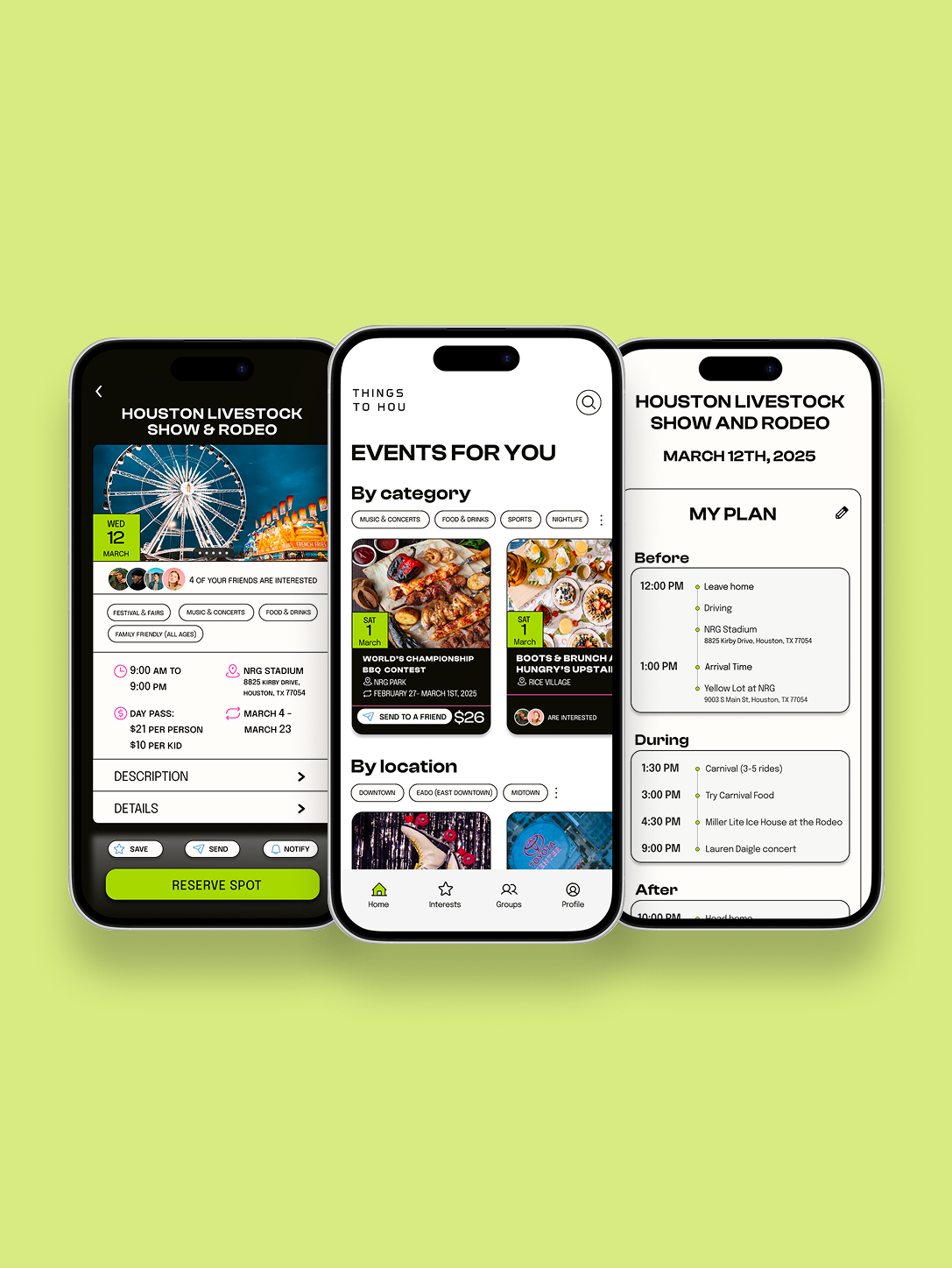Improving Event Discovery & Providing Collaborative Planning