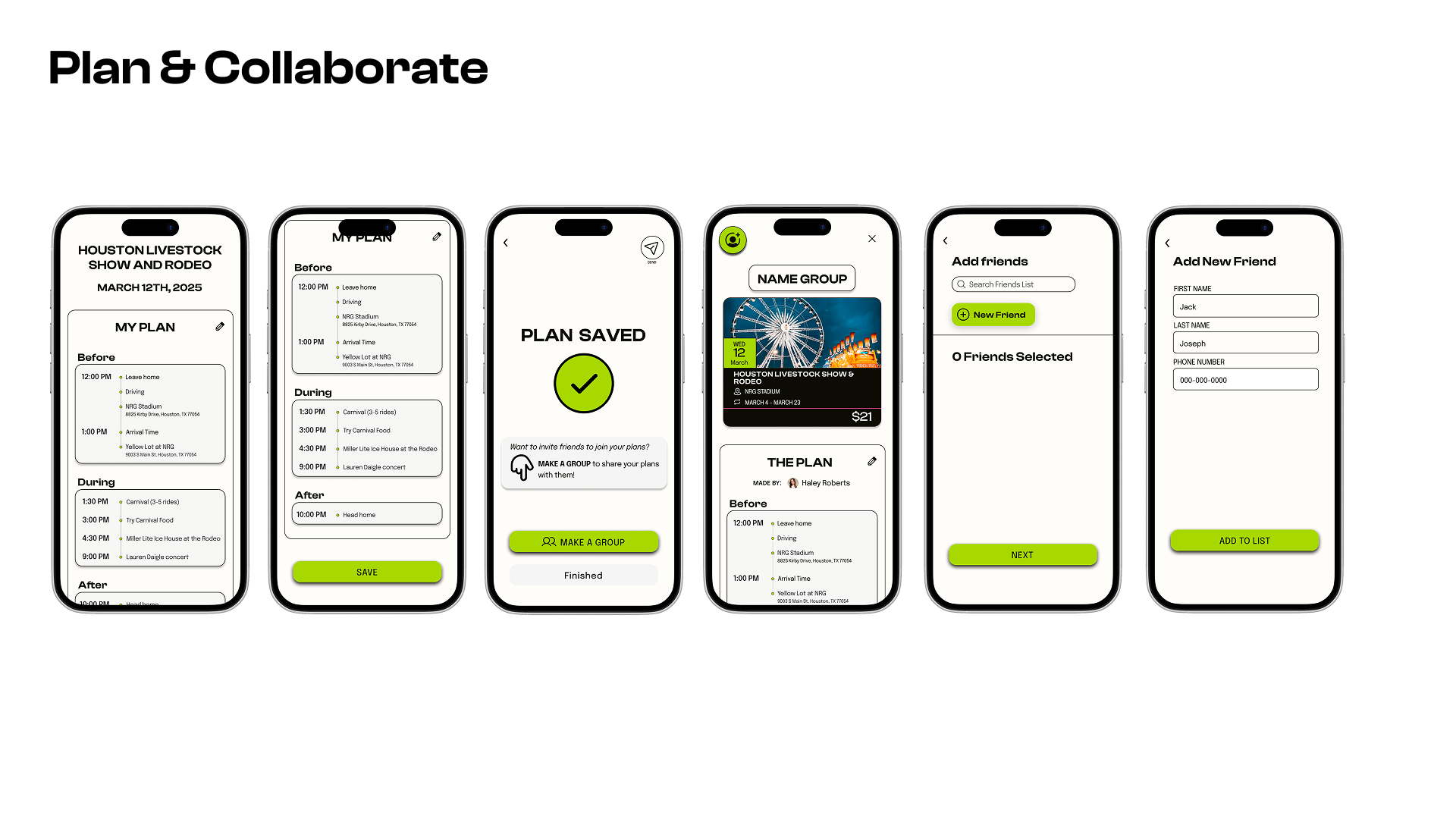 Plan & Collaborate